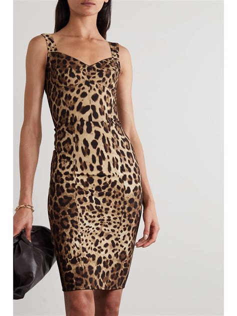 dolce gabbana purple leopard dress|net a porter dolce and gabbana.